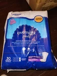 Equate Overnight Contoured Pads Ultimate Absorbency Extra Protection 30 Count. Fixed Price $8.45.