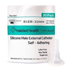 Silicone Male External Catheter, Self-adhesive, Kink Resistant, Uri.... Fixed Price $87.02.