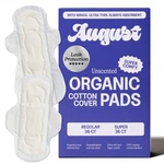 August Regular & Super Cotton Menstrual Pads, 72 (36+36) Ultra Thin With. Fixed Price $48.42.
