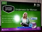 Berkley Jensen Incontinence & Post Partum Underwear For Women, Size Xl, 76CT. Fixed Price $65.00.