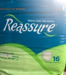 Bogo Reassure Disposable Underwear For Women -save 50%-BUY One CASE-2ND Free. Fixed Price $72.00.