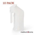 10 Pack - Male Urinal W/lid 32 OZ/1 Qt. Travel Pee Bottle. Fixed Price $20.59.