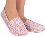 Easycomforts Chintz Slippers, Nonbinding Pink Bands, Foam Cushion Added. Fixed Price $24.97.