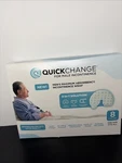 Quickchange Male Maximum Absorbency Incontinence Wrap, One-size, 8 Count New. Fixed Price $12.50.