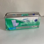 Total Dry Booster Pads Ultra Pack Contains 20, Moderate, Extra Absorbency. Fixed Price $10.49.