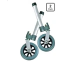 Drive 5 Medical Swivel Lock Walker Wheels, Gray/silver (pack Of 2) - New/no Box. Fixed Price $22.99.