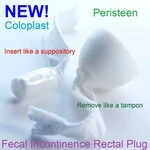10PC Small Coloplast Peristeen Foam Rectal Plug Fecal Incontinence Tampon Diaper. Fixed Price $149.00.