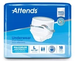 Attends Disposable Underwear Large Heavy 48 Ct. Fixed Price $45.00.