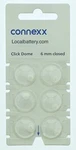 Siemens Click 6MM Closed For Ric Hearing Aids - Domes Each. Fixed Price $9.99.
