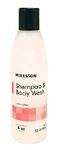 Mckesson Rinse-free Shampoo And Body Wash, 8 Oz., Light Floral Scent, 6 Pack. Fixed Price $20.43.