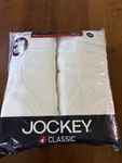Mens Classic Jockeys White Pack Size 40 New 2006. Fixed Price $30.00.