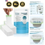 Bedside Commode Liners For Portable Toilet Chair Bucket And Bedpan Value Pa.... Fixed Price $31.41.