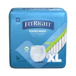 Medline Fitright Extra Underwear Xl Adult Unisex 56-68" Hip Moderate Absorb, 80. Fixed Price $65.48.