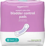 Amazon Basics Women's Incontinence Pads, Bladder Control & Postpartum. Fixed Price $9.56.