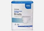 Mckesson Ultra Plus Bariatric Adult Brief, Tab Closure 3X-LARGE, Bag Of 8. Fixed Price $24.00.