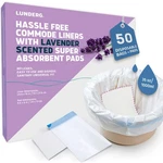 Lunderg Commode Liners With Lavender Scented Absorbent Pads - Value Pack Medical. Fixed Price $46.11.