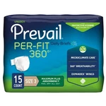Prevail Per-fit 360 Maximum Absorbency Unisex Daily Briefs X-large PFNG-014. Fixed Price $15.78.