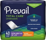 Prevail Total Care Disposable Underpads (30"X36") 40 Extra Large Maxsorb. Fixed Price $34.99.