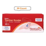 Tranquility Topliner Super Booster Pad, 4-1/4 X 15 Inch Heavy Absorbency 50/PACK. Fixed Price $31.49.