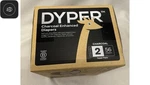 Dyper - Charcoal Enhanced Disposable Baby Diapers Size 2, 56. Fixed Price $35.99.