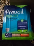 Prevail Per-fit Daily Protective Underwear, Unisex Adult Disposable Diaper Fo.... Fixed Price $13.04.