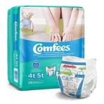 Comfees Toddler Training Pants Size 4T 5T Over 38 Lbs. CMF-B4 114 Ct. Fixed Price $46.88.