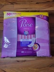 Poise Incontinence Pads For Women Ultimate Long 45 Count Fresh Protection. Fixed Price $30.00.