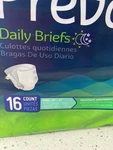 Prevail Per-fit Adult Unisex Daily Underwear/diapers S/ Medium 5 Bags .. Fixed Price $28.22.