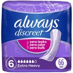 Always Discreet Adult Incontinence Pads Women Extra Heavy 66 Count Total. Fixed Price $62.22.
