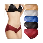 Dr.cherwish Women Silk Bikini Panties 7 Pk Xl V-waist Low Rise Underwear Multi. Fixed Price $35.00.