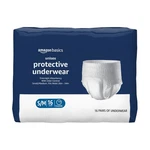 Amazon Basics Unisex Protective Underwear, Overnight Small/medium, White. Fixed Price $24.99.