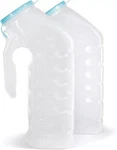 Medline Deluxe 32OZ Male Portable Urinal Set Of With Glow The Dark Lid New. Fixed Price $12.95.