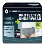 Sunkiss Incontinence Underwear For Men, Daytime Disposable Adult Pull Ups, Me.... Fixed Price $234.31.