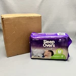 Cuties Sleep Overs Youth Pants Case 60CT Sm/med 38 65 Lbs. Fixed Price $29.99.