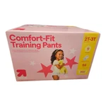 Up And Comfort Fit Girls Disposable Training Pants 2T-3T 94 Ct New Box. Fixed Price $27.61.