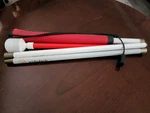 The No-jab Ambutech Graphite Shaft Cane Rolling Marshmallow Tip 56 Inch Usa. Fixed Price $57.08.