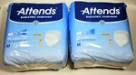 Two New 12 Count Packs Attends Adult Bariatric Incontinence Underwear Xx-large. Fixed Price $29.99.