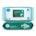Adult Body Wipes 80 Count, Extra Soft Aloe Vera, Large Disposable Cleansing. Fixed Price $12.95.