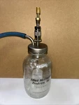 Vtg Gomco 63110 Allied Healthcare Products Vacuum Bottle Top Tubing Glass. Fixed Price $84.99.