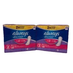 Always Discreet, Incontinence Liners, Very Light, Long 111 Count - Pack (222. Fixed Price $24.99.