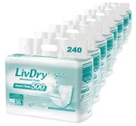 Livdry Incontinence Pad Insert Long Length, Protection (240 Count). Fixed Price $111.99.