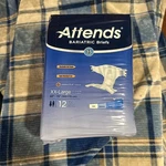 Attends Bariatric Briefs Heavy/severe 3LAYER Odor Shield Adult Xxl 63"-70" 12CT. Fixed Price $18.00.