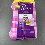 Poise Incontinence Pads For Women, Drop, Ultimate Absorbency, Regular, 56 Ct. Fixed Price $23.99.
