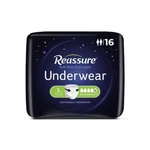 Reassure Full Rise Overnight Underwear Briefs Size Large Quantity 16. Fixed Price $23.00.