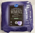 Women Xl Maximum Absorbency Underwear With Discreet Contoured Shape - 14 Count. Fixed Price $11.50.