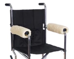 2PCS Essential Sheepette Wheelchair Armrest Pads. Fixed Price $15.00.