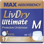 Livdry Ultimate Adult Incontinence Underwear, Max Absorbent Diapers Wit.... Fixed Price $55.99.