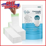 48 Disposable Waste Bags Commode Liners Portable Toilet Chair Bucket Adults New. Fixed Price $27.00.