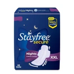 Stayfree Secure Nights Xxl 40 Pads Cottony Soft Sanitary For Women. Fixed Price $19.99.