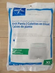 Medline Premium Knit Pants MSC86400 Xl (45-75 ) Postpartum Incontinence Pack. Fixed Price $12.00.